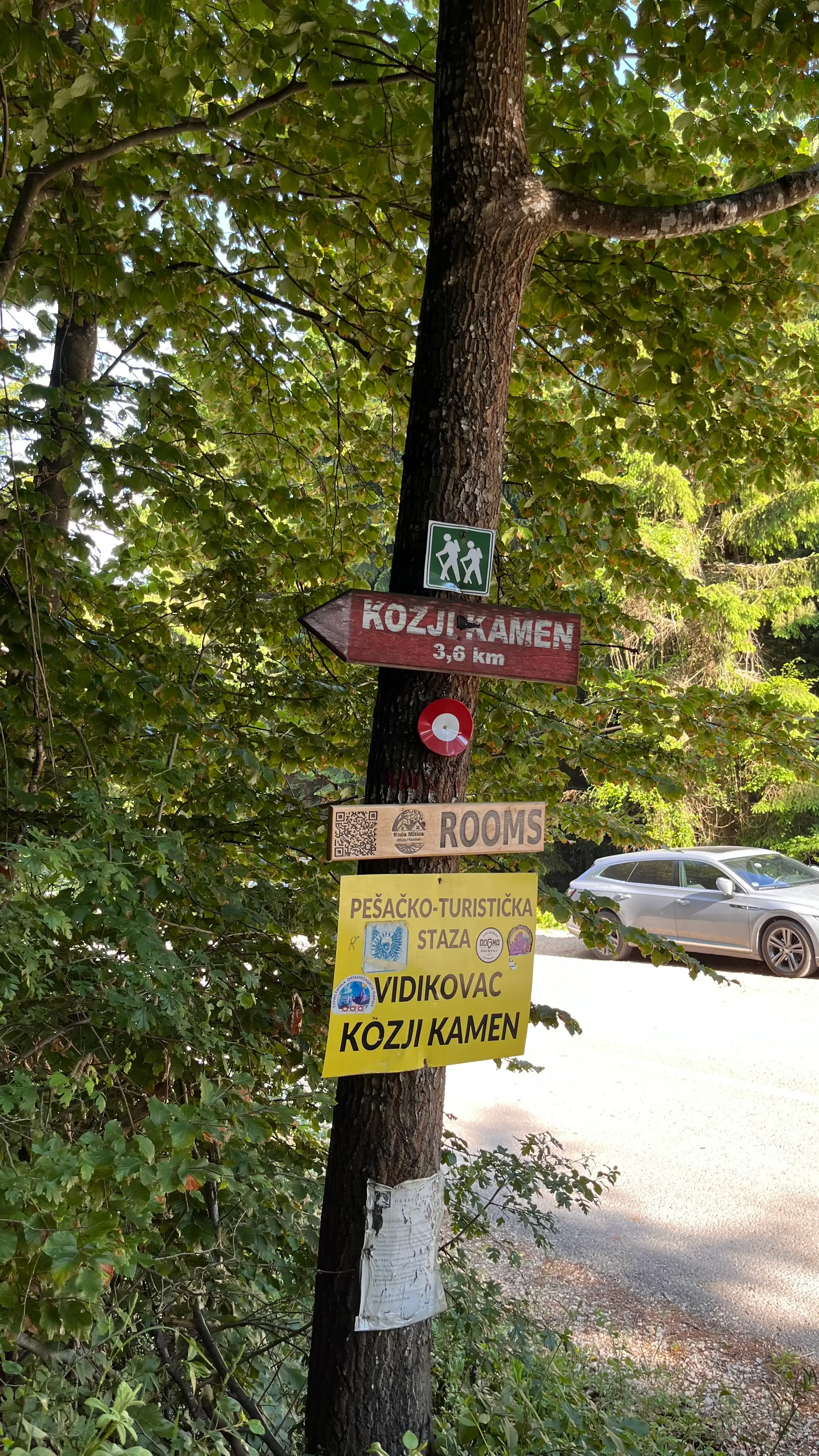 Указатели kozji kamen