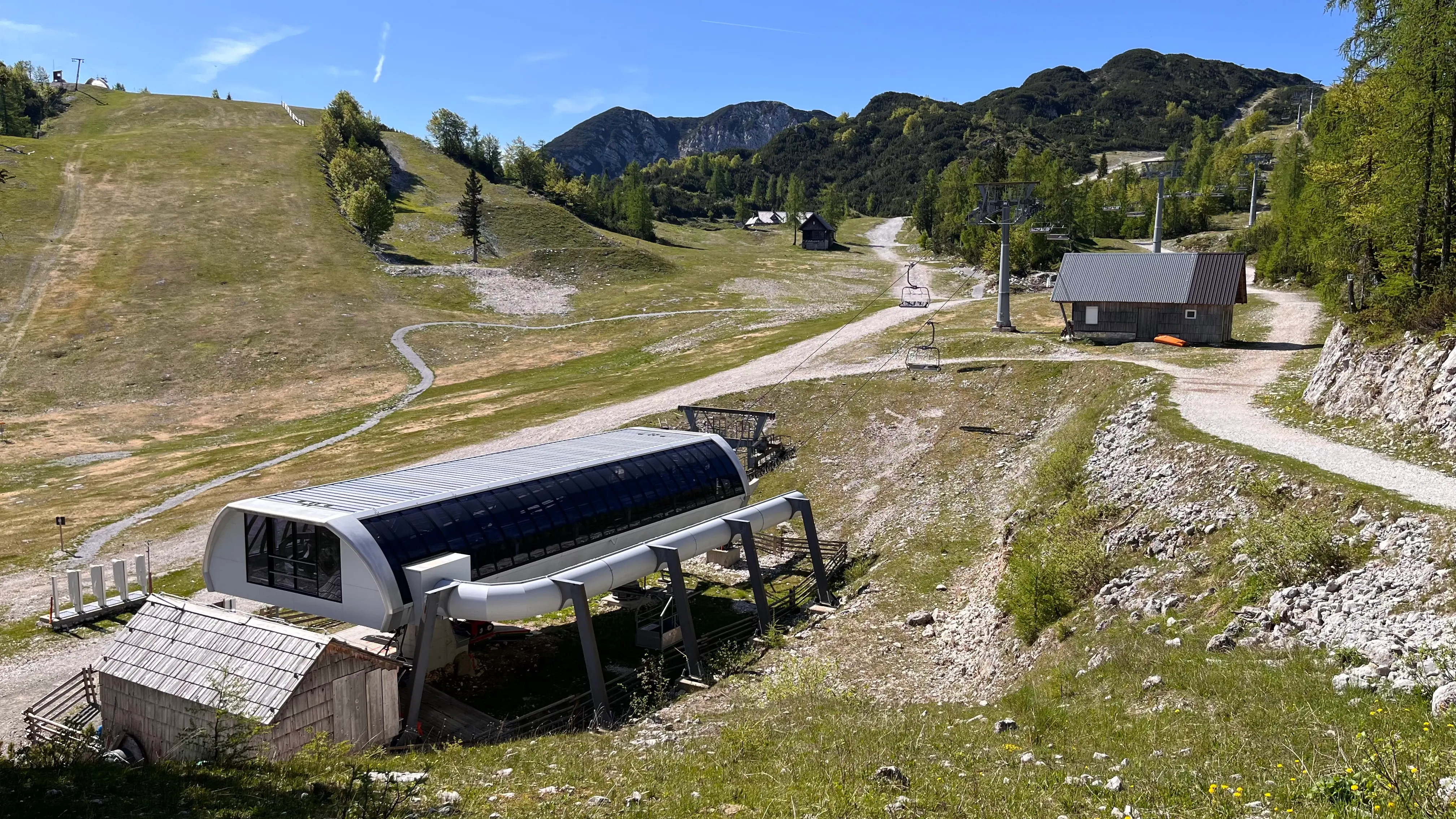 Канатная станция до Orlov Rob